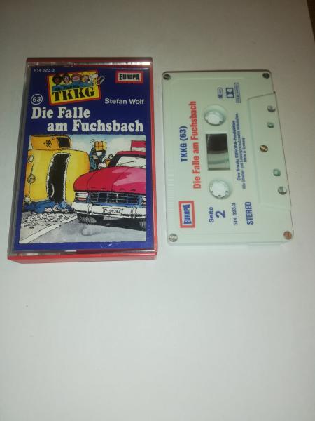 TKKG Folge 63 Die Falle am Fuchsbach 5-fach Silber geschraubt Weiß Blau Rot 514323.3 Europa